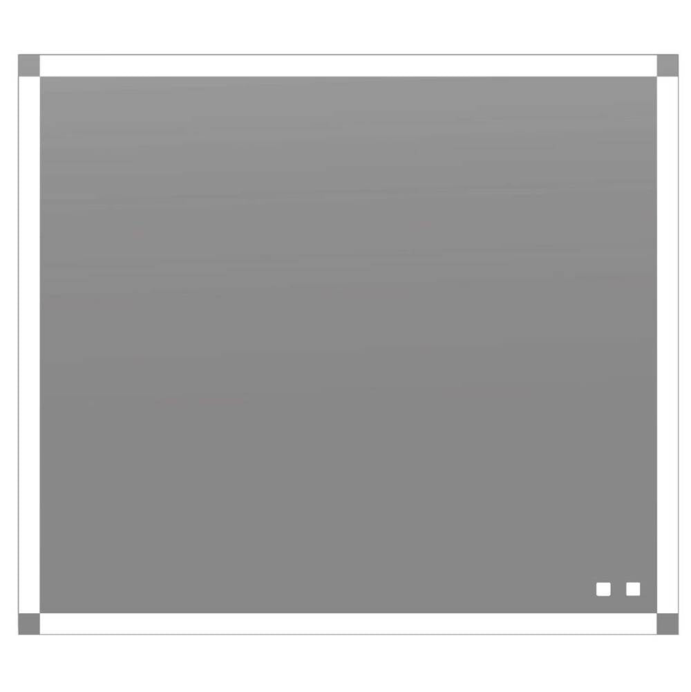 Madeli - Madeli Tranquility Lighted Slique Mirror, 48'' x 36'' x 7/8'', Rectangular, 2700/4000K Temperature, Deffoger, Dimmable