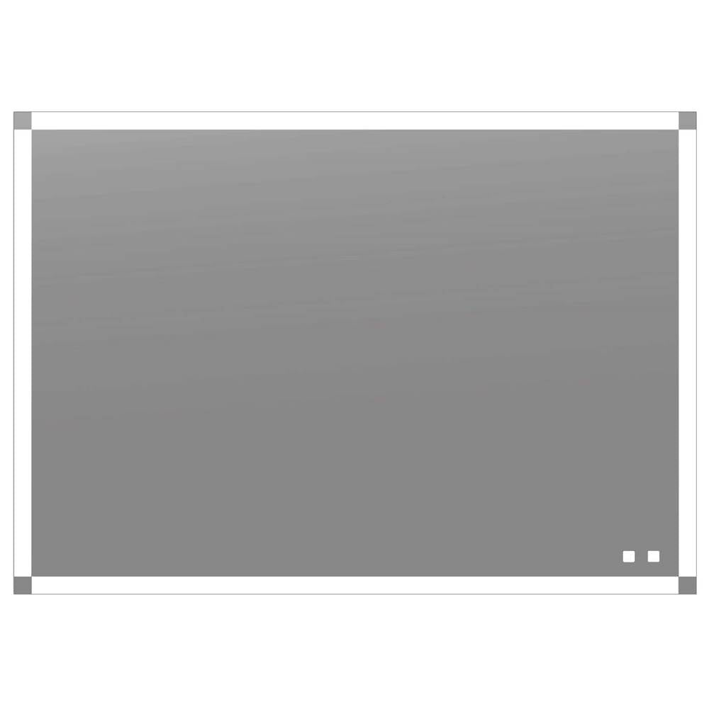 Madeli - Madeli Tranquility Lighted Slique Mirror, 60'' x 42'' x 7/8'', Rectangular, 2700/4000K Temperature, Deffoger, Dimmable