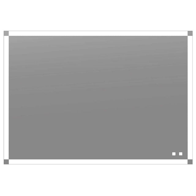 Madeli - Madeli Tranquility Lighted Slique Mirror, 60'' x 42'' x 7/8'', Rectangular, 2700/4000K Temperature, Deffoger, Dimmable