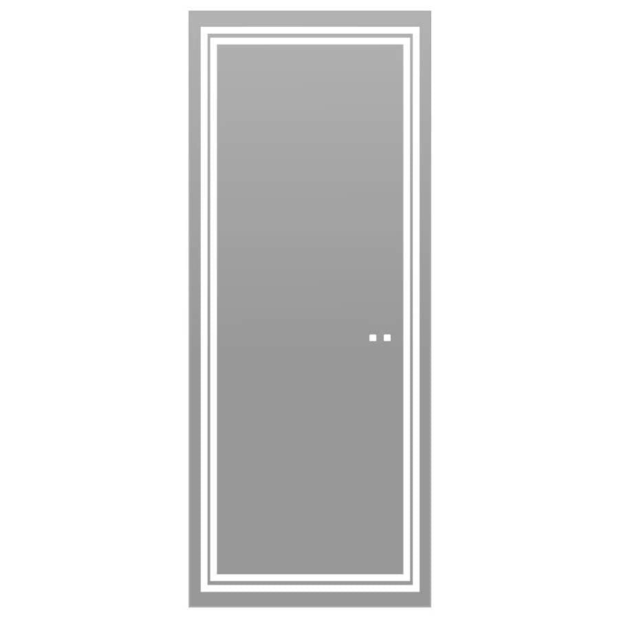 Madeli - Madeli Zen Lighted Slique Mirror, 30'' x 72'' x 7/8'', Rectangular, 2700/4000K Temperature, Deffoger, Dimmable