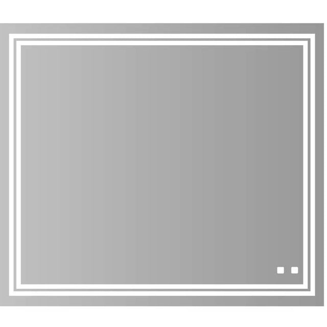 Madeli - Madeli Zen Lighted Slique Mirror, 48'' x 30'' x 7/8'', Rectangular, 2700/4000K Temperature, Deffoger, Dimmable
