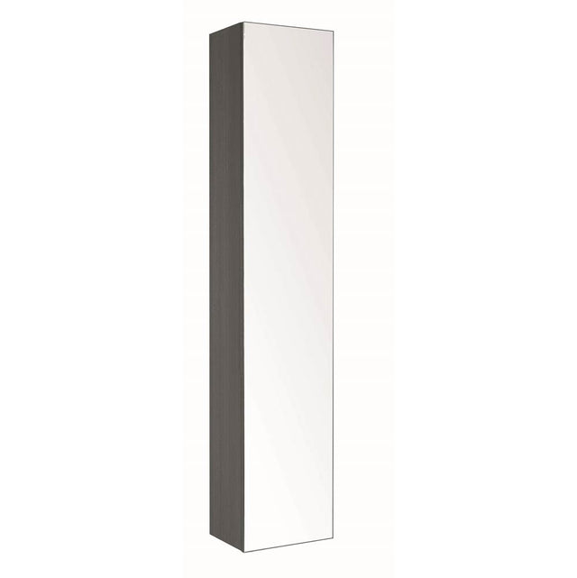Madeli - Madeli Urban 12''W x 12''D x 60''H Wall Hung Linen Cabinet in Ash Grey - Ash Gray