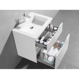 Madeli Milano 42'' Free Standing Vanity Cabinet Ash Grey/HW: Polished Chrome(PC)