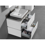 Madeli Cube 36'' Wall hung  Vanity Cabinet in WhiteFinish
