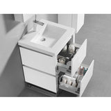 Madeli Metro 24'' Free Standing Vanity in White/HW: Polished Chrome(PC)