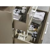 Madeli Retro 42'' Free Standing Vanity White/HW: Satin Brass(SB)