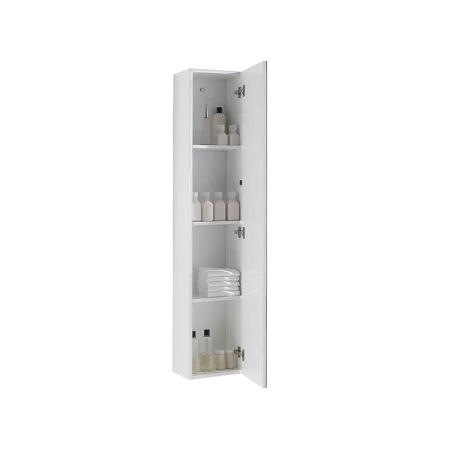 Madeli Urban 12''W x 12''D x 60''H Wall Hung Linen Cabinet in White