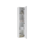 Madeli Urban 12''W x 12''D x 60''H Wall Hung Linen Cabinet in White