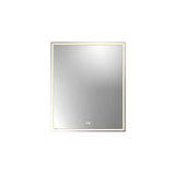 Madeli - Madeli Illusion Lighted Mirrored Cabinet, Recessed Mount, 30'' x 36'' x 4-3/4'', R Hinged, Frame in Polished Chrome, 2700/4000K Temperature, Deffoger, Dimmable, Three-direction Light Diffuser - Polished Chrome