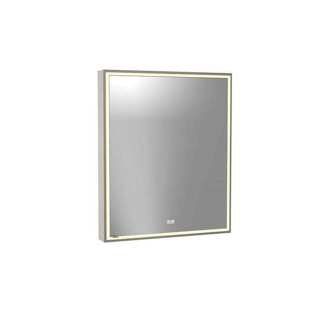 Madeli - Madeli Pioneer Lighted Mirrored Cabinet, Surface Mount, 30'' x 36'' x 4-3/4'', R Hinged, Frame in Brushed Nickel, 2700/4000K Temperature, Deffoger, Dimmable, Three-direction Light Diffuser - Brushed Nickel