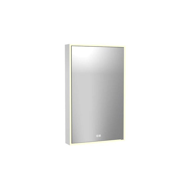 Madeli - Madeli Vanguard Lighted Mirrored Cabinet, Surface Mount, 24'' x 36'' x 4-3/4'', R Hinged, Mirror Side Kit, 2700/4000K Temperature, Deffoger, Dimmable, Three-direction Light Diffuser - Mirror