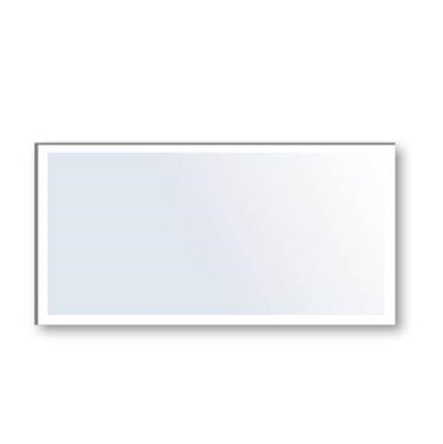 Madeli - Madeli Edge Mirror, 72''x 36'' x 3/4'', Rectangle, Frosted Edge - Aluminum