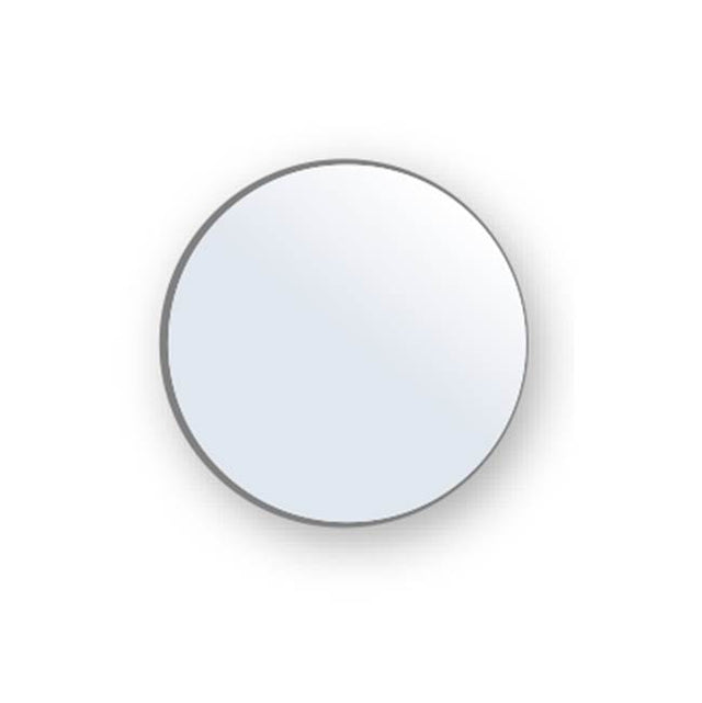Madeli - Madeli  ''O''  Mirror, 30''x 3/4'', Round,  Plain Edge - Aluminum