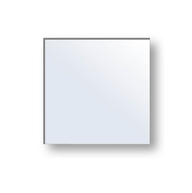 Madeli - Madeli Vetro Mirror, 30''x 30'' x 3/4'', Rectangular,  Frosted Edge - Aluminum