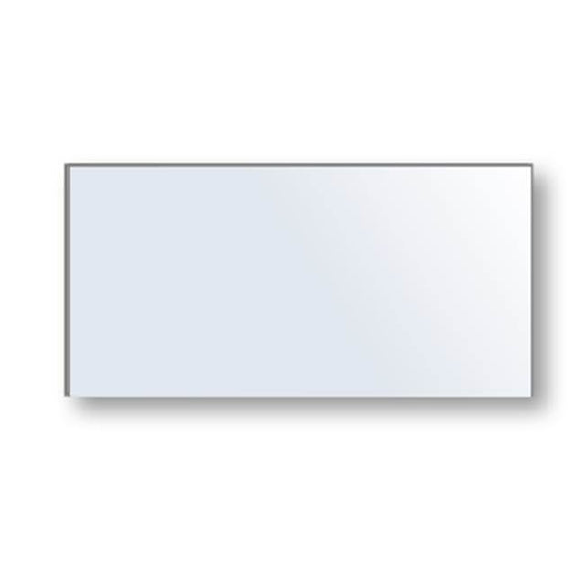 Madeli - Madeli Vetro Mirror, 60''x 30'' x 3/4'', Rectangular,  Frosted Edge - Aluminum