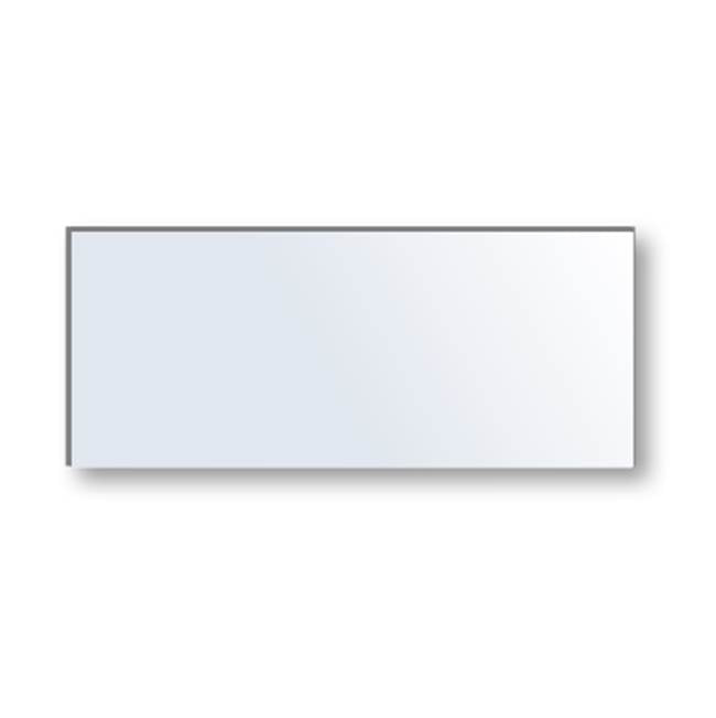 Madeli - Madeli Vetro Mirror, 72''x 30'' x 3/4'', Rectangular,  Frosted Edge - Aluminum