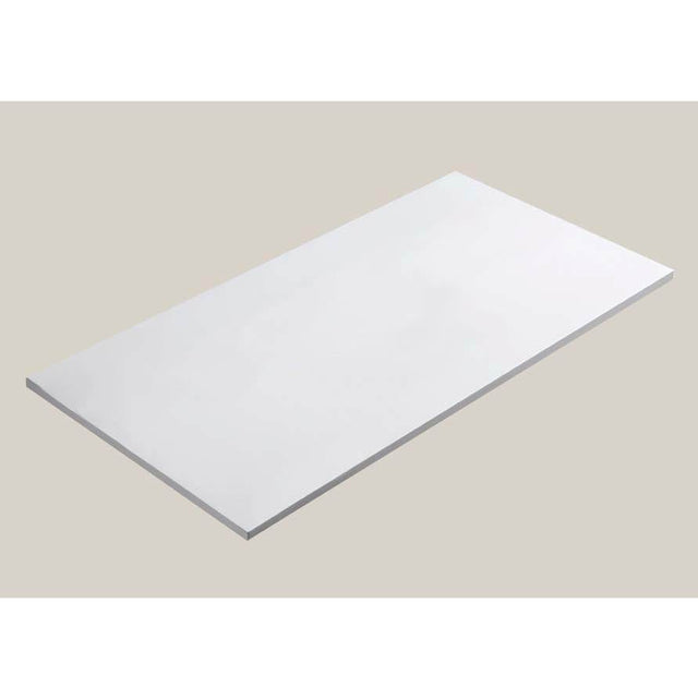 Madeli - Madeli X-Stone Countertop, 38'' x 18'' x 3/4'', No Cut-out, Matte White - Matte White