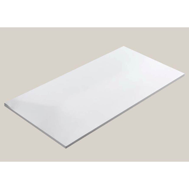 Madeli - Madeli X-Stone Countertop, 42'' x 18'' x 3/4'', No Cut-out, Glossy White - Glossy White