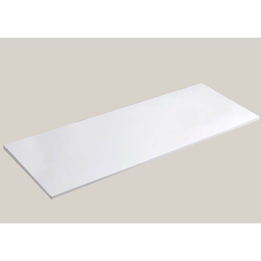 Madeli - Madeli X-Stone Countertop, 48'' x 18'' x 3/4'', No Cut-out, Matte White - Matte White