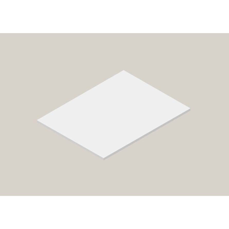 Madeli - Madeli X-Stone Countertop, 36'' x 22'' x 3/4'', No Cut-out, Glossy White - Glossy White