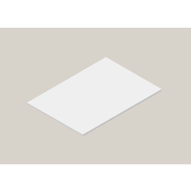 Madeli - Madeli X-Stone Countertop, 42'' x 22'' x 3/4'', No Cut-out, Glossy White - Glossy White