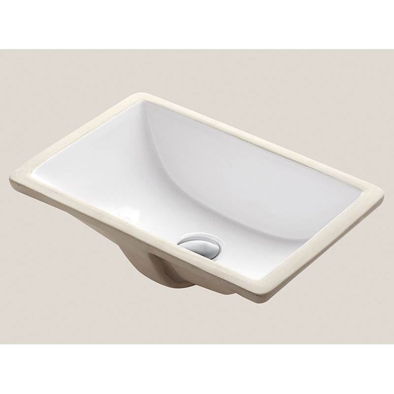 Madeli - Madeli  Ceramic Basin CB-1813 Under Mount in White - White
