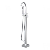 Maidstone - Contemporary Freestanding Faucet - Gooseneck - Chrome
