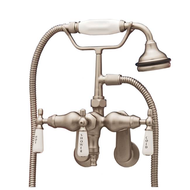 Maidstone - Tub Wall Mount English Telephone Faucet - Down Spout - Oil Rubbed Bronze