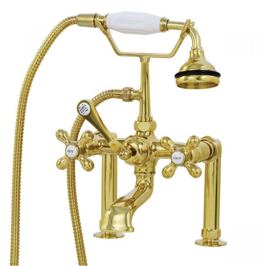 Maidstone - Rim Mount English Telephone Faucet - Classic Spout - Matte Black
