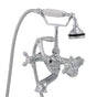 Maidstone - Tub Wall Mount English Telephone Faucet - Classic Spout - Oil Rubbed Bronze