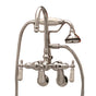Maidstone - Tub Wall Mount English Telephone Faucet - Gooseneck Spout - Oil Rubbed Bronze