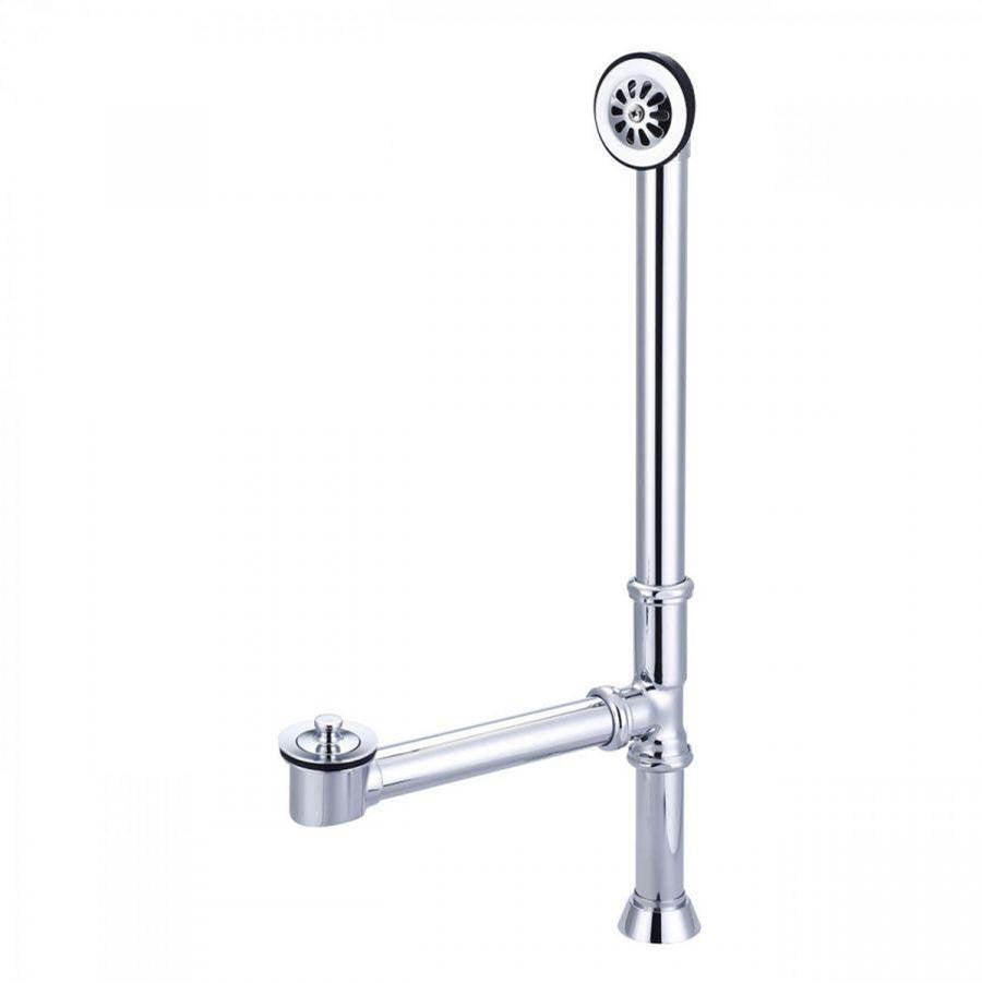 Maidstone - Lift & Turn Clawfoot Tub Drain - Chrome