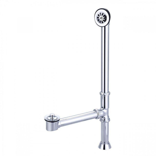 Maidstone - Lift & Turn Clawfoot Tub Drain - Chrome