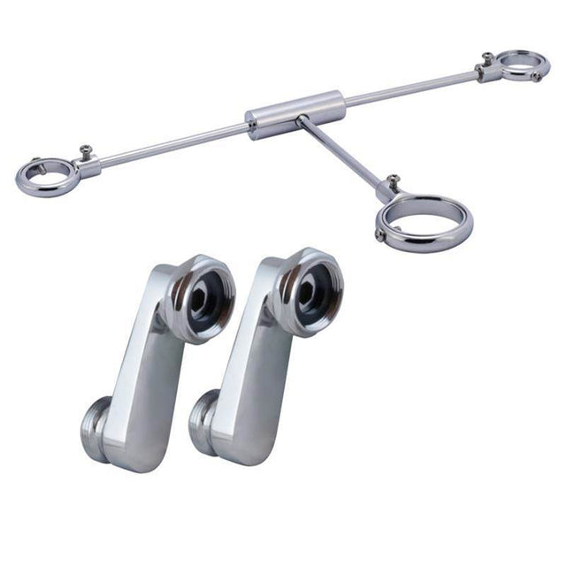 Maidstone - Freestanding Faucet Support Bracket Bracket Kit for Freestanding Supply Line - Chrome