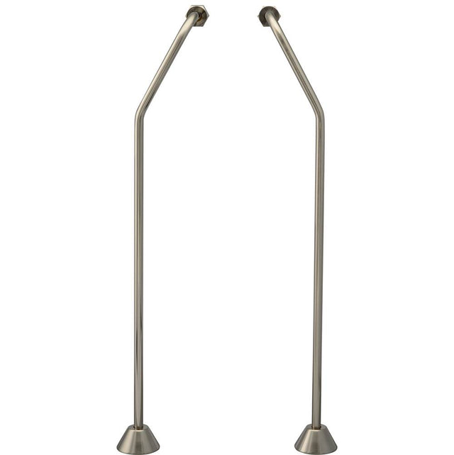 Maidstone - Double Offset Supply Lines - Brushed Nickel