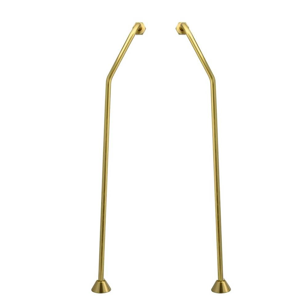 Maidstone - Double Offset Supply Lines - Supercoated Brass