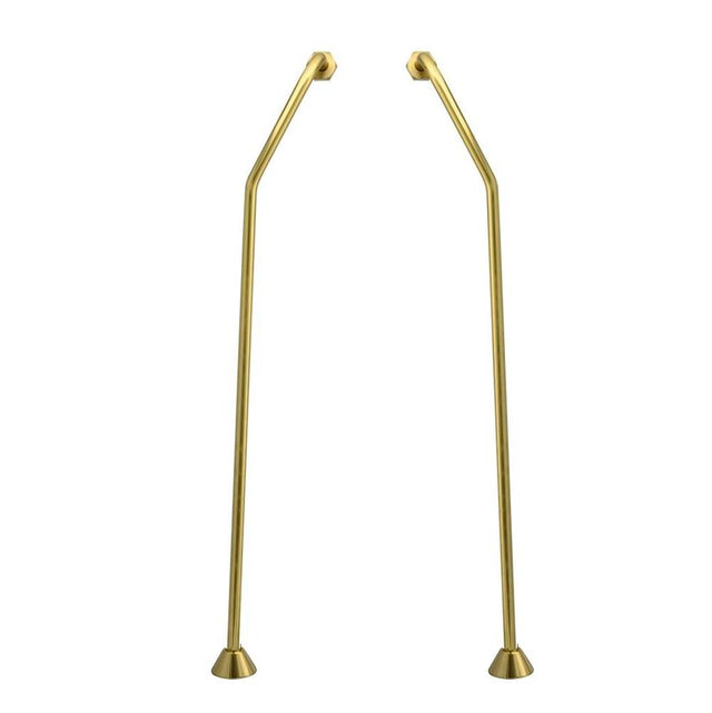 Maidstone - Double Offset Supply Lines - Supercoated Brass