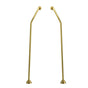 Maidstone - Double Offset Supply Lines - Supercoated Brass