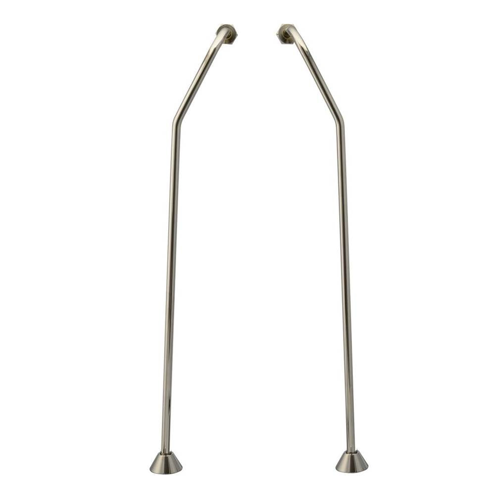 Maidstone - Double Offset Supply Lines - Polished Nickel