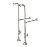 Maidstone - Single Offset Supply Lines - Polished Nickel