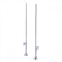 Maidstone - Straight Supply Lines - Chrome
