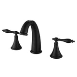 Maidstone - Jewel Deck Mount High Arc Roman Faucet - Matte Black