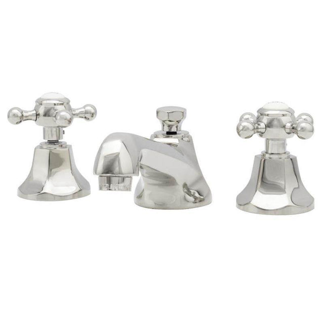 Maidstone - Nouveau Deco Sink Faucet - Porcelain Lever - Oil Rubbed Bronze