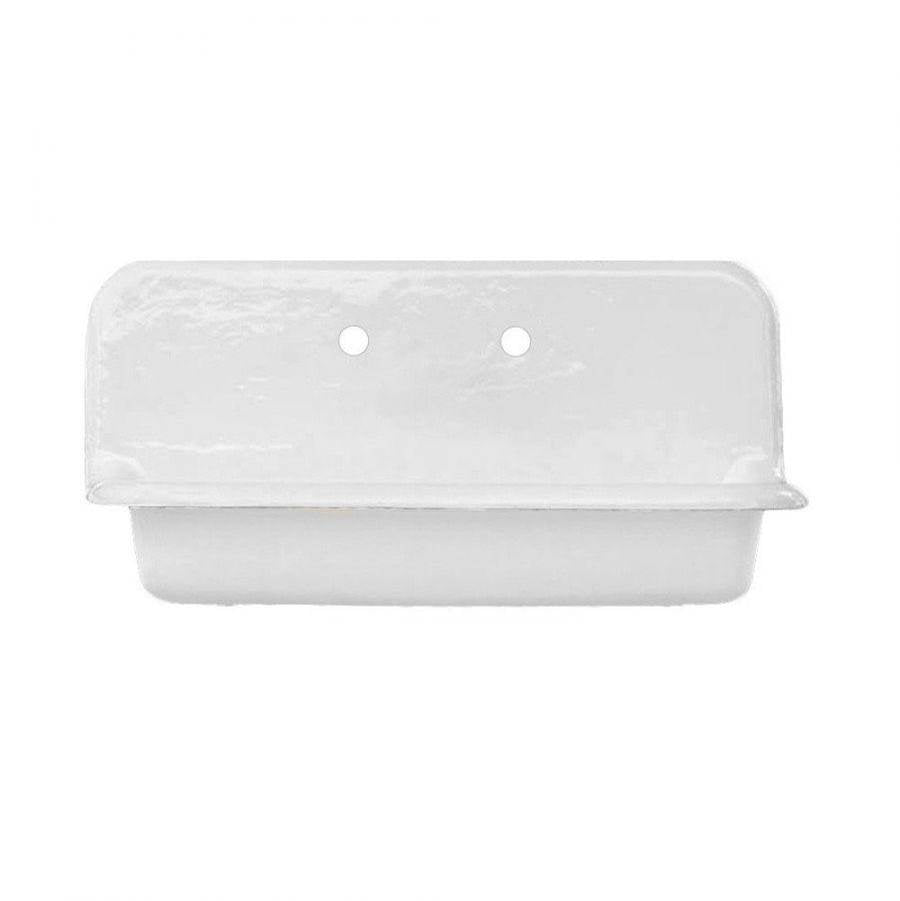 Maidstone - 36'' Cast Iron High Back Sink - White