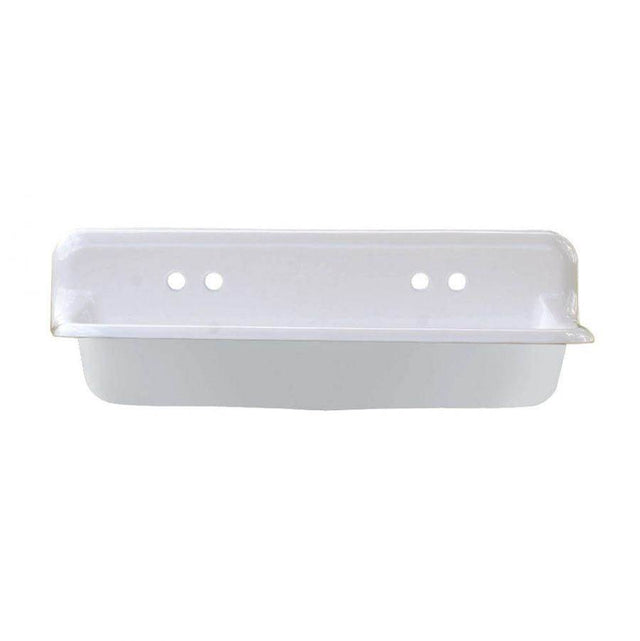 Maidstone - 48'' Cast Iron High Back Sink - White