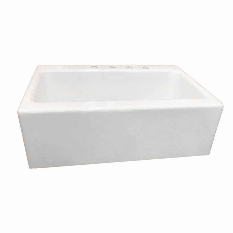 Maidstone - 33'' Drop-In Cast Iron Sink - White