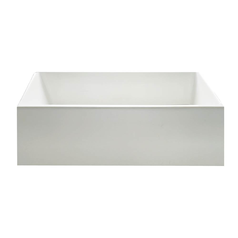 Maidstone - 24'' x 18'' Reversible Fireclay Farmhouse Sink - White