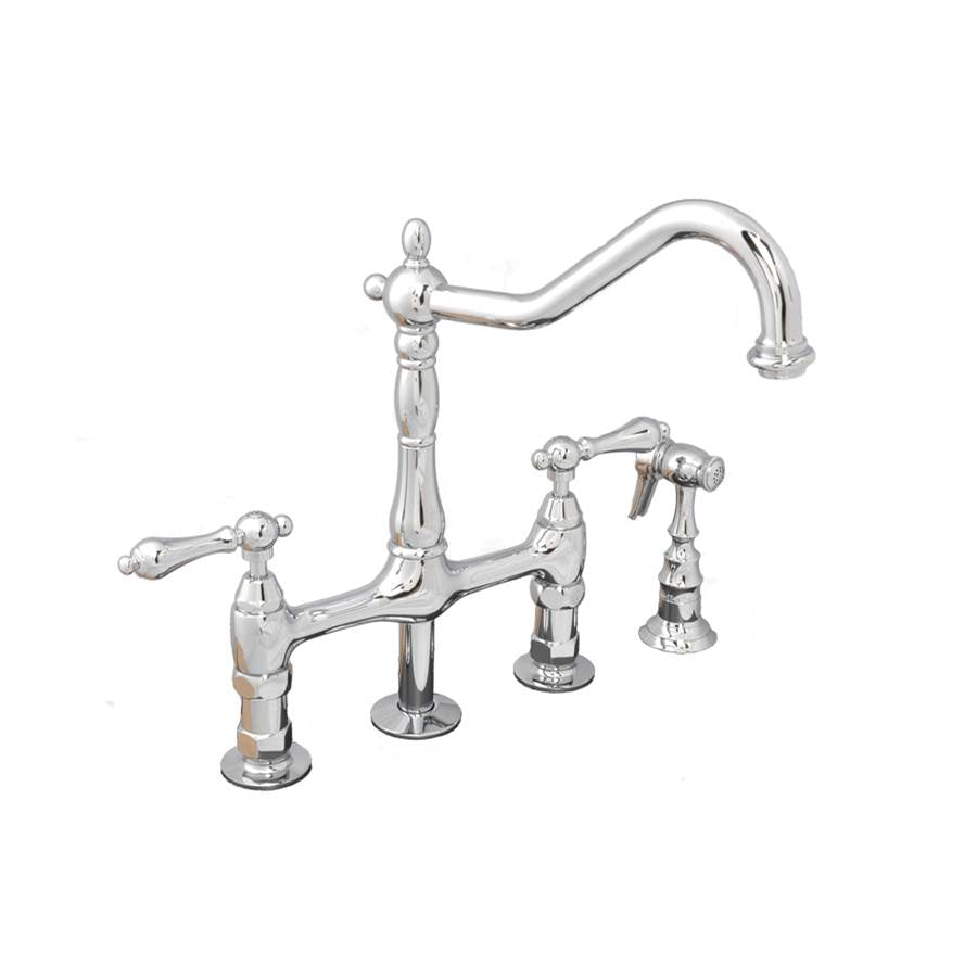Maidstone - Adriana Sink Faucet - Bridge Style - Oil Rubbed Bronze
