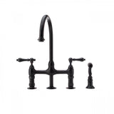 Maidstone - Bradford Sink Faucet - Bridge Style - Matte Black