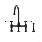 Maidstone - Bradford Sink Faucet - Bridge Style - Matte Black